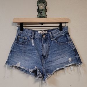 Hollister Womens Cutoff Shorts